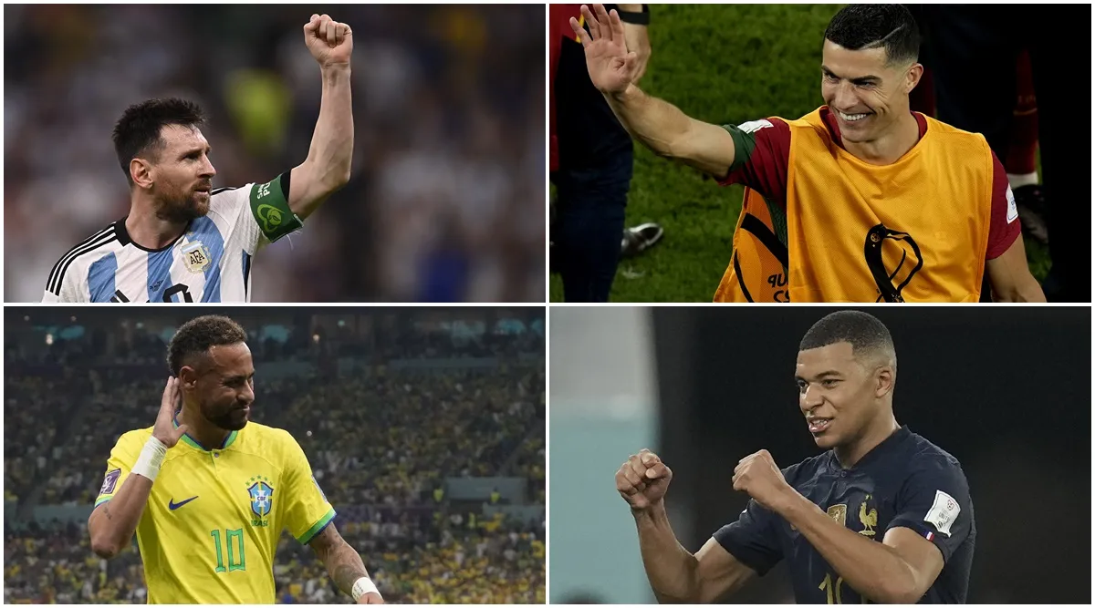 Messi, Ronaldo, Neymar and Mbappe — the ugly becomes sublime in ...