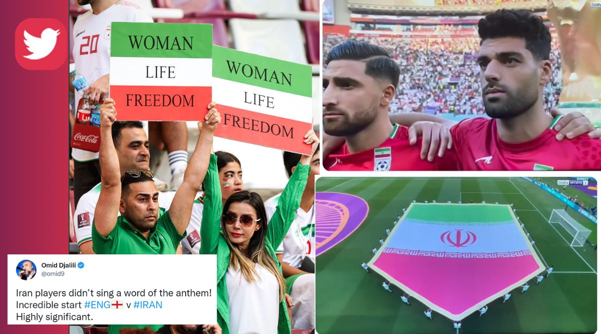 FIFA World Cup 2022 Netizens laud Iranian team for not singing anthem in solidarity with women protesters Trending News