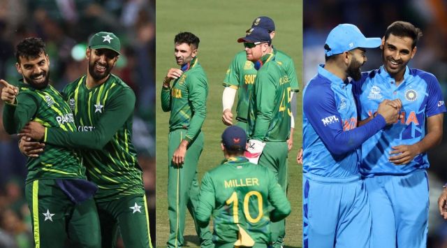 Going into matchday five, Group 2 of the Super 12 stages of the T20 World Cup is yet to give away its semifinal contenders. (Photos: T20 World Cup/Twitter)