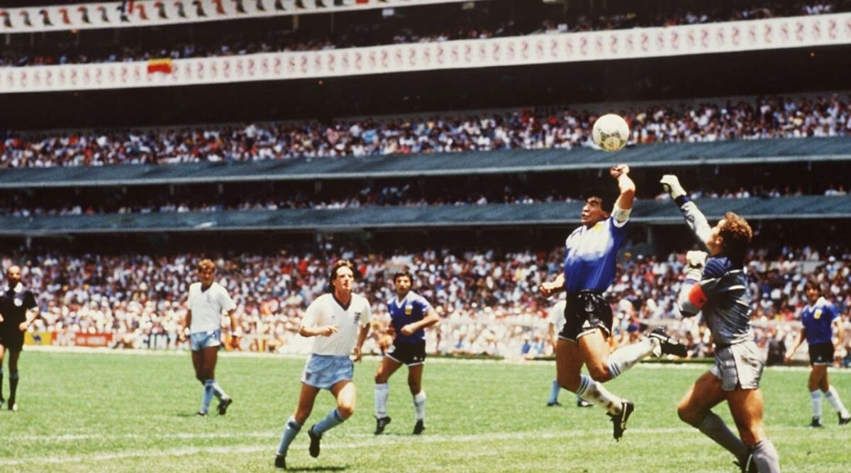 Il famoso pallone “Hand of God” di Diego Maradona è stato venduto tra i 2,5 e i 3 milioni di sterline