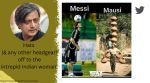 Shashi Tharoor, Lionel Messi, Shashi Tharoor shares meme, Shashi Tharoor meme, world cup, fifa world cup, argentina, indian express