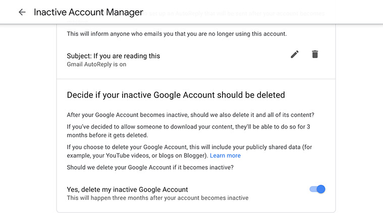 What happens to your Google Account after your death Here s how