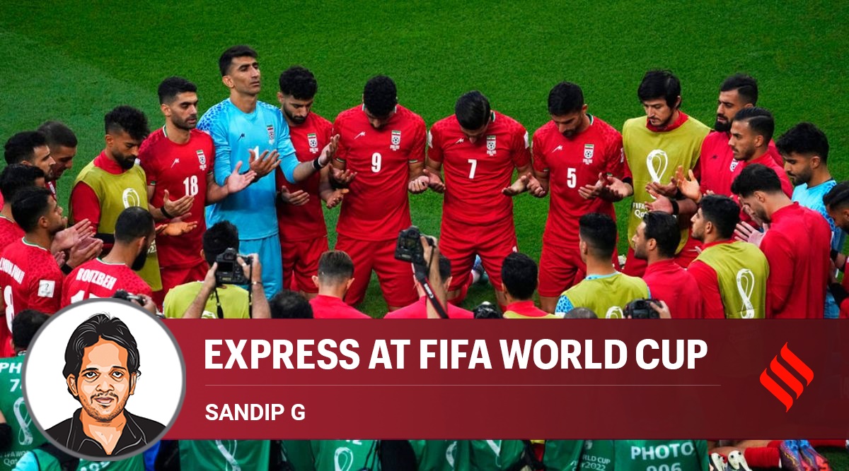 Qatar World Cup Iran players make powerful statement by their silence Football News