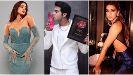 Janhvi Kapoor dresses up as a mermaid, Rajkummar Rao and Kriti Sanon poses with awards