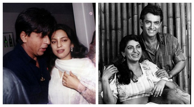 When Juhi Chawla Said Shah Rukh Khans Energy Tires Her Called Aamir Khan Detail Oriented 9383