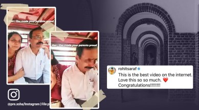 Man gets emotional as he drops daughter at DU college, DU, Delhi University, Miranda House, college life, parents, Instagram, Netflix, Mismatched, viral, trending, Indian Express