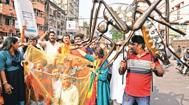Trinamool Congress, West Bengal BJP, Bharatiya Janata Yuva Morcha, West Bengal, Kolkata, Indian Express, current affairs