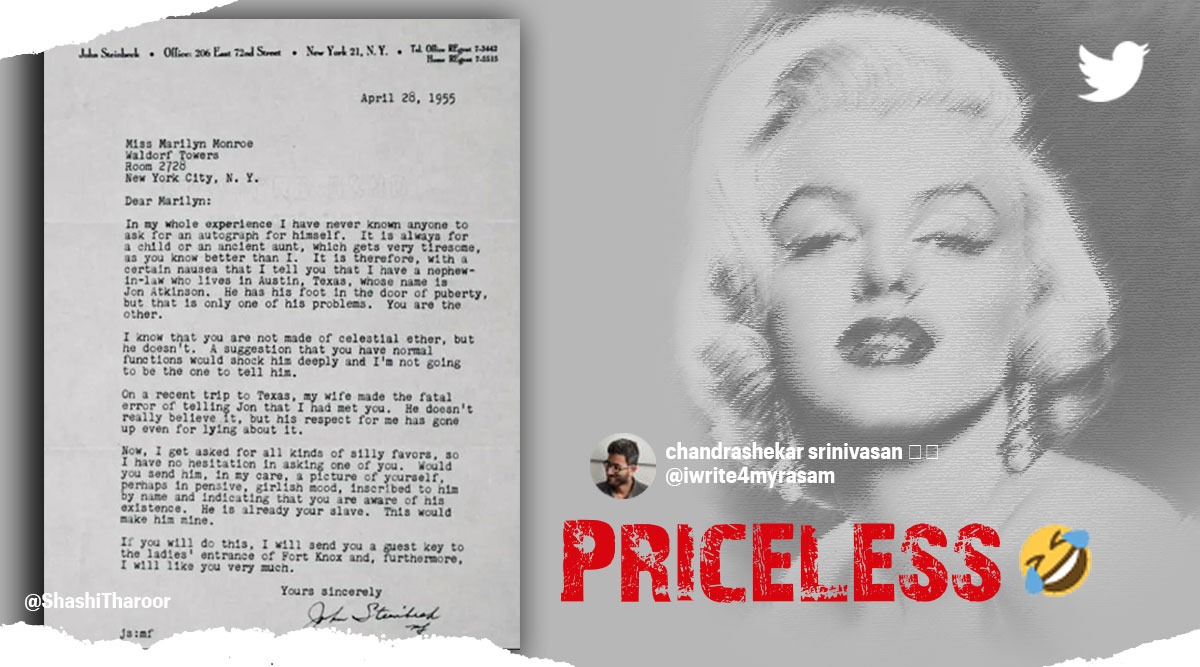 Unraveling the mystery of John Steinbeck's letter to Marilyn Monroe 