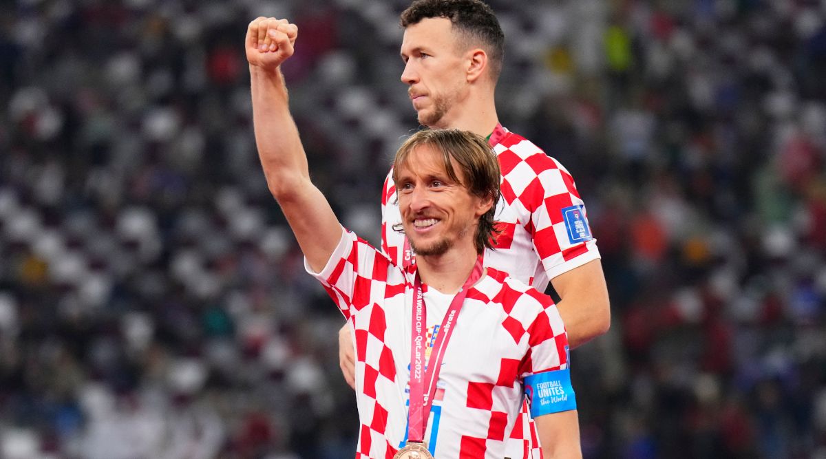 Luka Modric and Croatia seal third-place finish in his last World Cup game