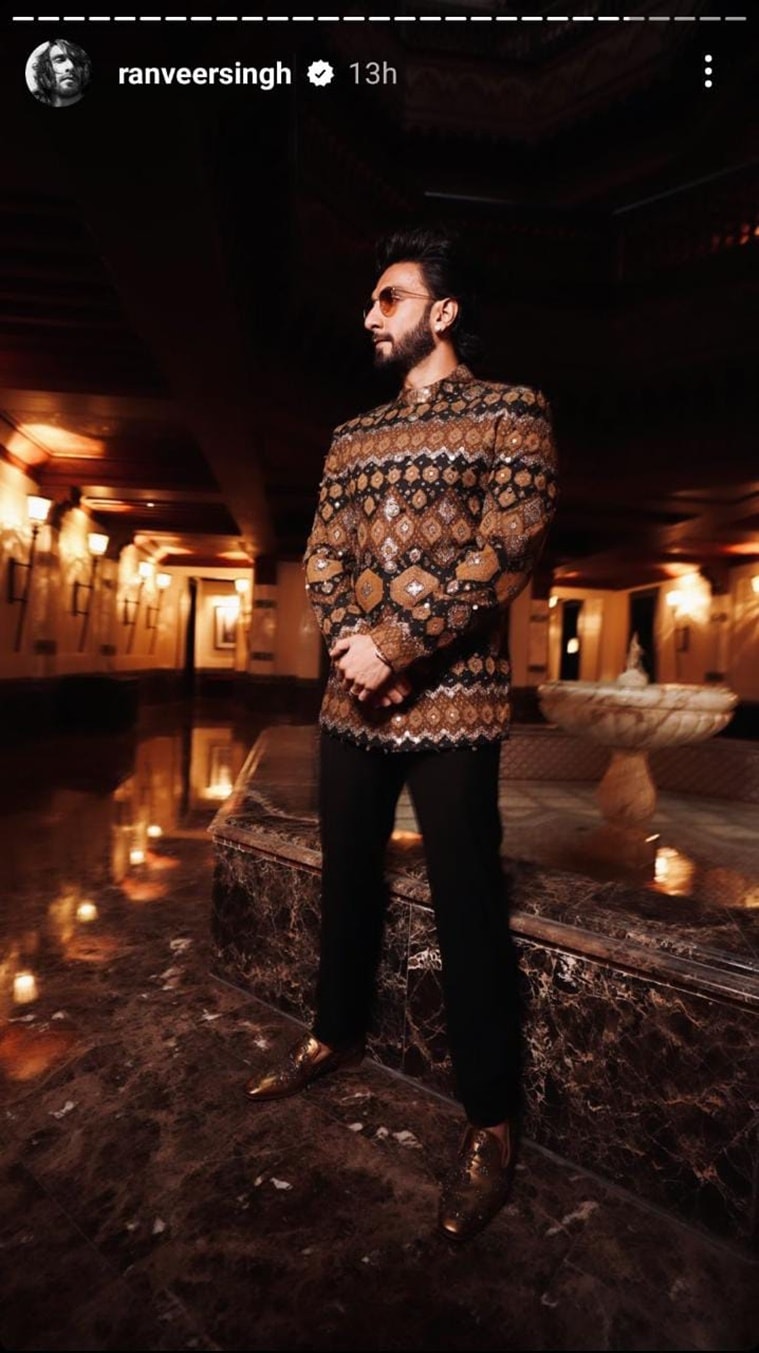 In dramatic silhouettes, chic designs, Ranveer Singh ups his