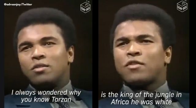 Muhammad Ali, boxer Muhammad Ali viral interview, Muhammad Ali 1971 BBC interview, Muhammad Ali on white representation in culture, Muhammad Ali best quotes, indian express