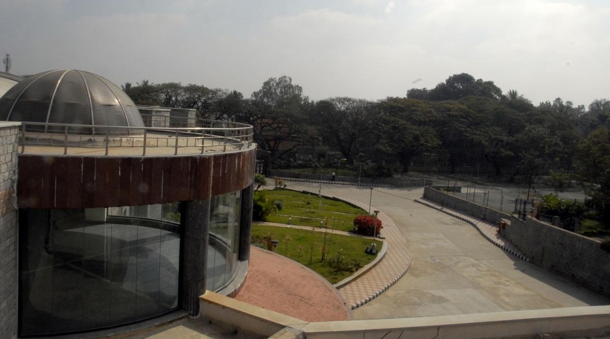 NIMHANS in Bengaluru (Express photo)