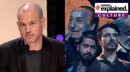 Lapid at the closing ceremony of the International Film Festival of India (IFFI), Goa, on Monday evening called Vivek Agnihotri-directed The Kashmir Files (2022) a “propaganda, vulgar movie”. (File)