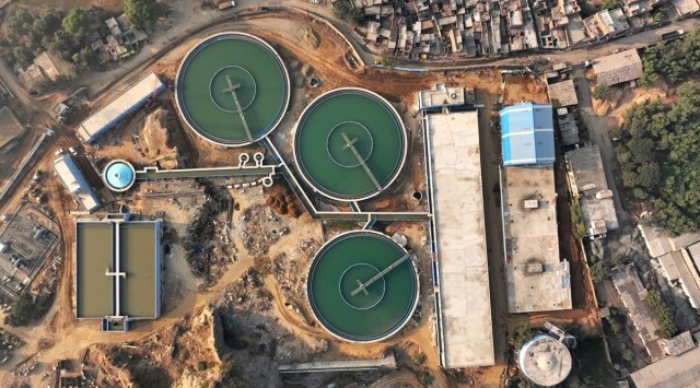 One of the waterlift and treatment plants. Courtesy: MEIL