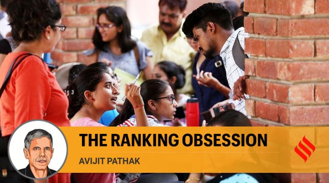 A good university need not necessarily be the one that occupies a higher position in the scale of ranking. (Express Photo/File)
