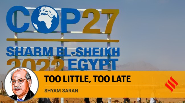 The Sharm El-Sheikh Implementation Plan is an advance over Glasgow in its more categoric commitment to pursue “efforts to limit the temperature increase to 1.5 degrees centigrade.” (File)