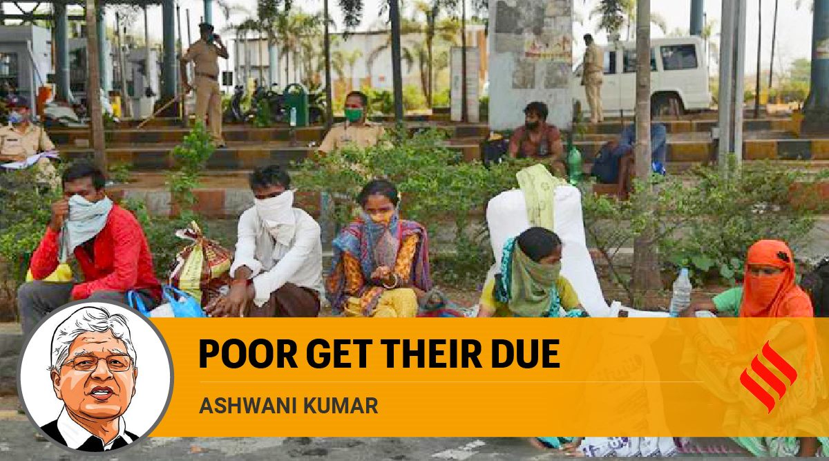 The defining logic of the majority view, also accepted in principle by the minority, is that the debasing impact of poverty on human dignity is caste neutral. (Express Photo: Prashant Nadkar, File)