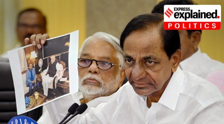 Telangana CM KCR addresses media in Hyderabad