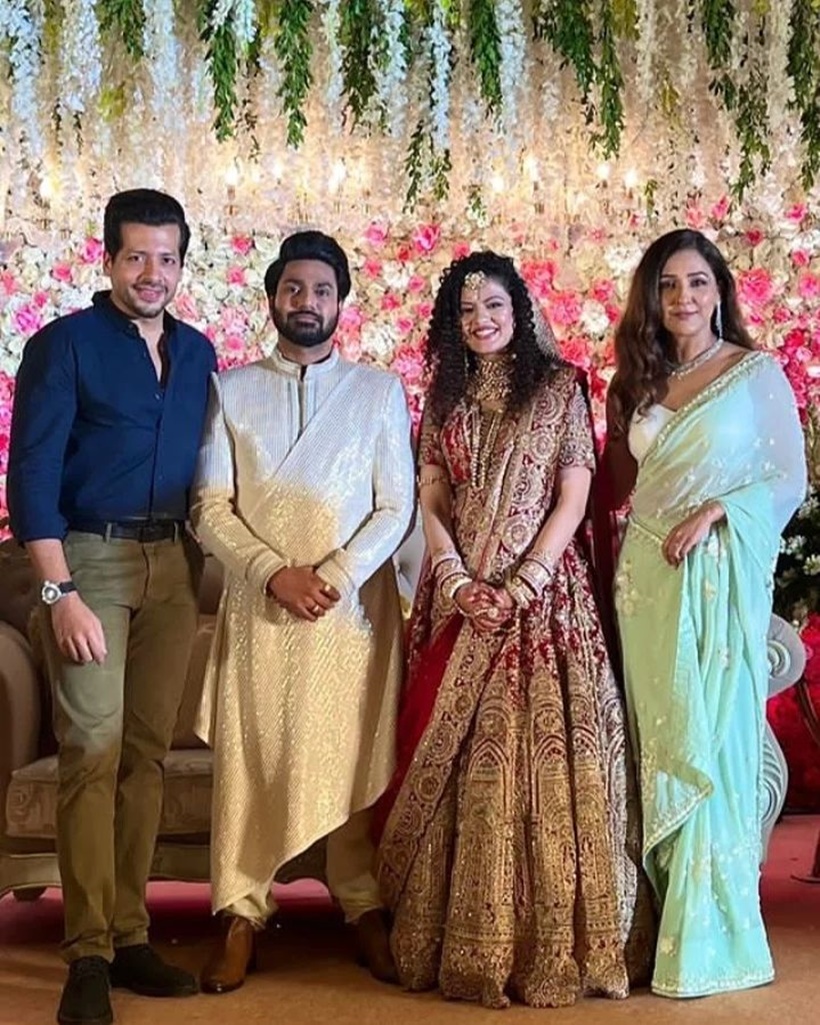 Palak Muchhal weds Mithoon Sharma: Tulsi Kumar, Armaan Malik, Rubina Dilaik  share inside photos from wedding reception | Entertainment Gallery News -  The Indian Express
