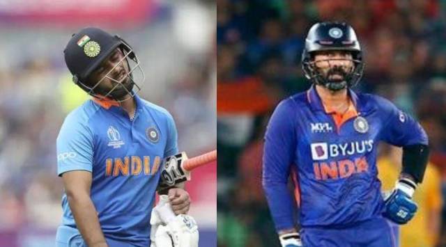  Dinesh Karthik is selected as a finisher, you can't play Rishabh Pant in that role, says former Indian off-spinner Harbhajan Singh. (SOURCE: FILE)