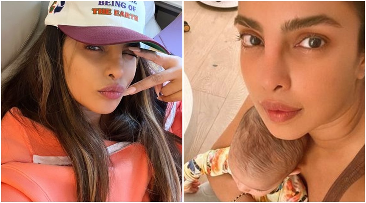 1200px x 667px - Priyanka Chopra's new Instagram photo has a guest appearance by daughter  Malti Marie | Bollywood News - The Indian Express