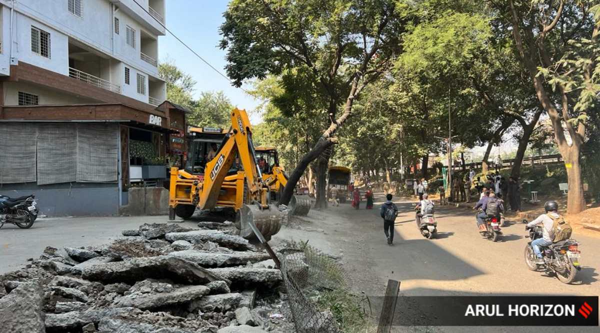 Pune truck accident: NHAI launches anti-encroachment drive in Navale