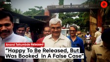 Anand Teltumbde, Accused In Elgaar Parishad Case, Walks Out Of Taloja Jail In Maharashtra