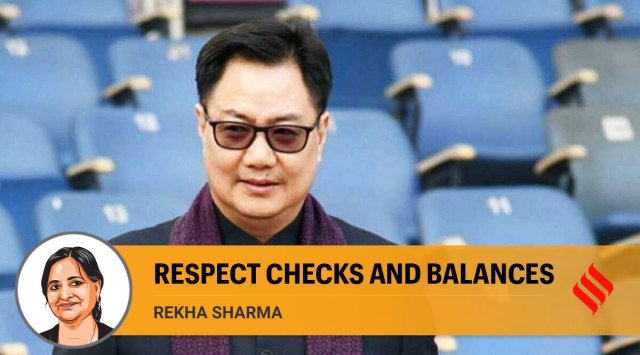 Rekha Sharma Writes Kiren Rijiju Must Remember In opaque Court Appointments Government Too 
