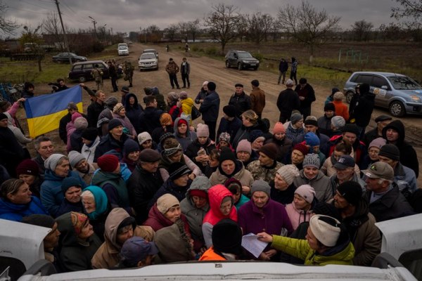 Diario de Kherson: Sin electricidad, sin agua, pero la alegría simplemente fluye