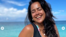 Sameera Reddy, Sameera Reddy skin tone, Sameera Reddy skin colour, Sameera Reddy brown skin, Sameera Reddy podcast, Sameera Reddy and Shahana Goswami, indian express news