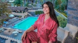 Shenaz Treasury, Shenaz Treasury news, Shenaz Treasury travel posts, Shenaz Treasury growing older, Shenaz Treasury healthy mind, Shenaz Treasury age, Shenaz Treasury Instagram, indian express news