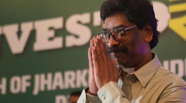 Jharkhand Chief Minister Hemant Soren. (Express Photo by Prem Nath Pandey)