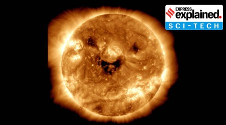 NASA has said coronal holes are important for understanding the space environment around the earth through which technology and astronauts travel. (Photo via Twitter.com/NASASun)