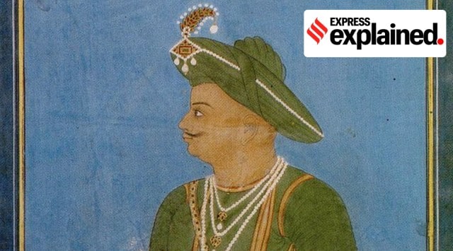 Portrait of Tipu Sultan by an anonymous Indian artist in Mysore. (Wikimedia Commons/Fowler&fowler at English Wikipedia)