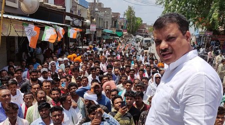 MLA Umang Singhar represents Gandhwani seat and is also the Congress’s national secretary. (Facebook/Umang Singhar)