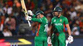 Litton Das, India versus Bangladesh, T20 World Cup, Twitter, cricket world cup, Adelaide Oval, Virat Kohli, viral, trending, Indian Express