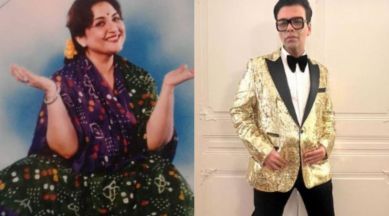 tabassum, karan johar