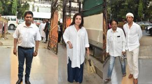Farah Khan, Johny Lever, Jaaved Jaaferi attend Tabassum’s prayer meet