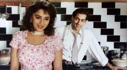 414px x 230px - When Madhuri Dixit didn't want to play Tabu's role in Hum Saath Saath Hain  because Salman Khan had to touch her feet | Bollywood News - The Indian  Express
