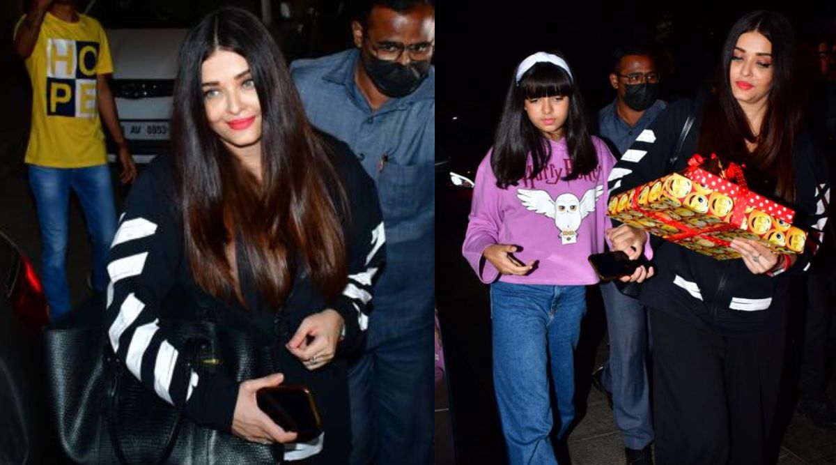 Why is Aishwarya Rai Bachchan always holding her daughter's hands