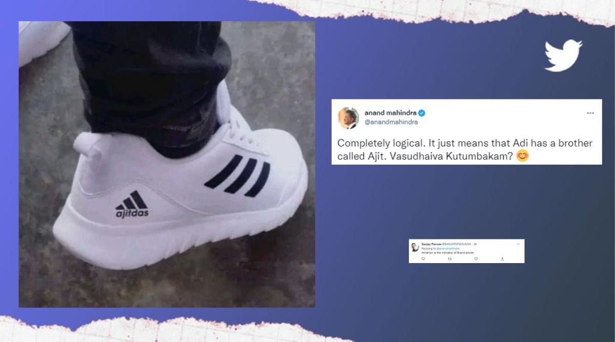 Adi has a brother called Ajit': Anand Mahindra's latest tweet pokes fun at  'Ajitdas' shoes | Trending News - The Indian Express