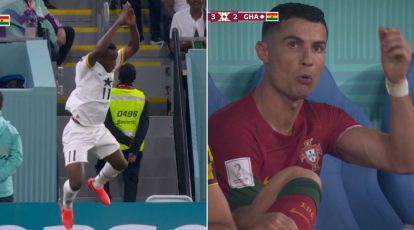 Cristiano Ronaldo Celebration vs. Ghana That Includes Messi Goes Viral
