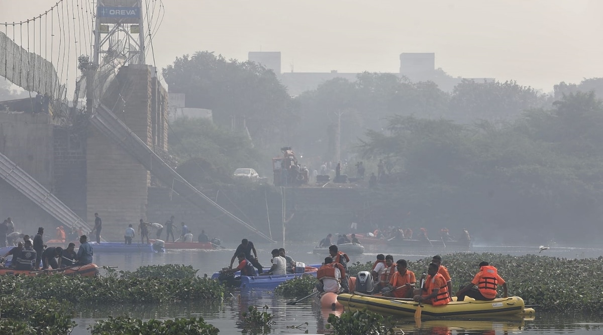 Vadodara lawyer urges HC to take suo  motu action in Morbi bridge collapse