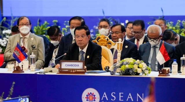 Phnom Penh: Cambodian PM Hun Sen during the 17th East Asia Summit at Sokha Hotel in Phnom Penh, Cambodia, Sunday, Nov. 13, 2022. (PTI)