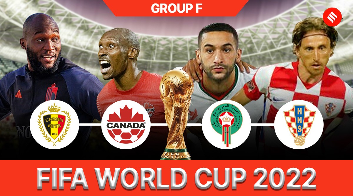 FIFA World Cup 2022 Belgium, Croatia, Canada and Morocco contest in Group F