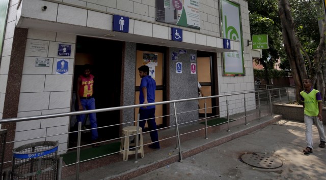  ToiletSeva, which started to take shape during the pandemic, ran some trial runs in December 2021. (Representational/ Express Photo)