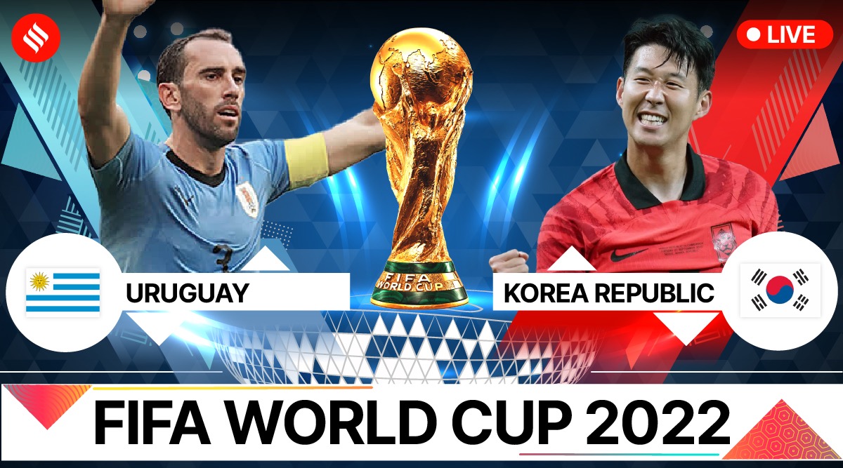 Uruguay vs South Korea, FIFA World Cup 2022 Live Updates: Suarez and Son face off in Group H clash - The Indian Express