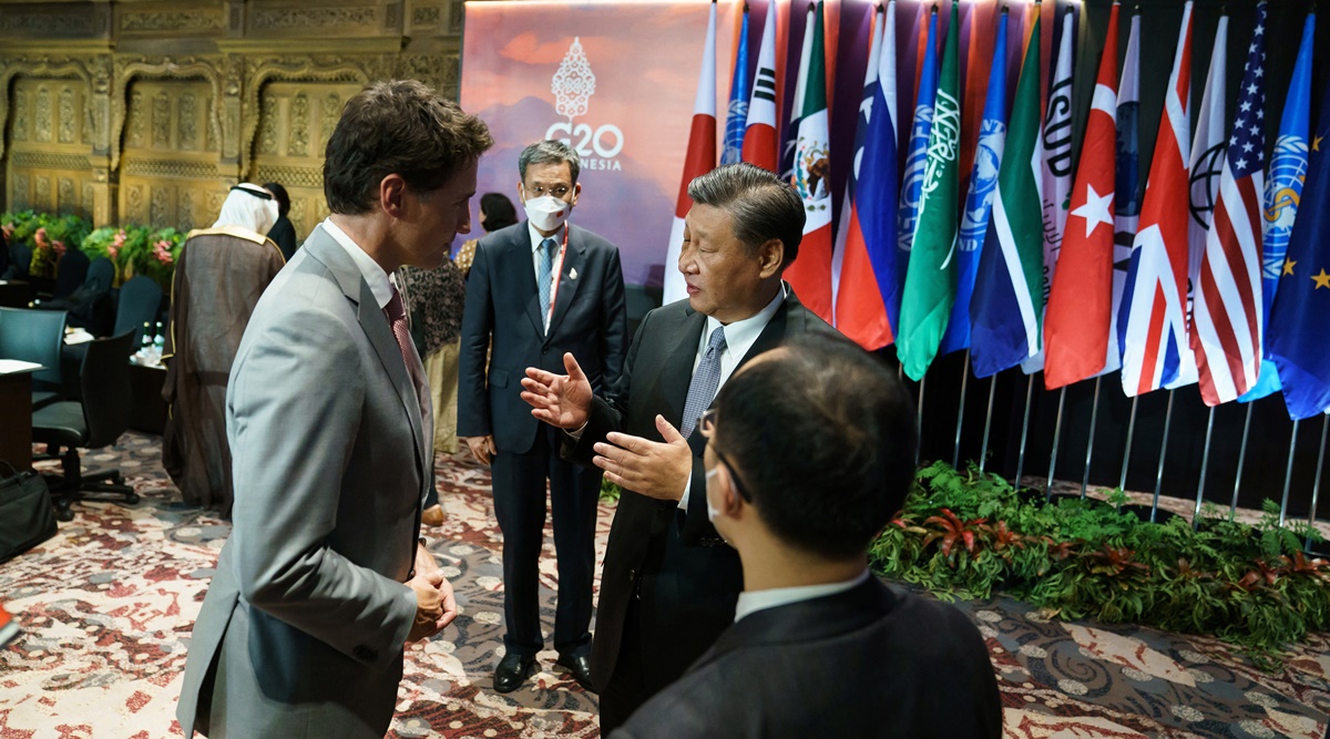Beijing dice que las filtraciones a los medios desataron el enfrentamiento entre Xi y Trudeau