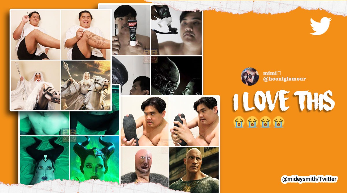 Low budget cosplay ideas, viral budget cosplay ideas, Thailand artist goes viral for his low cost costumes, Anucha Cha Saengchart cosplay artist, viral Twitter threads cosplay, indian express