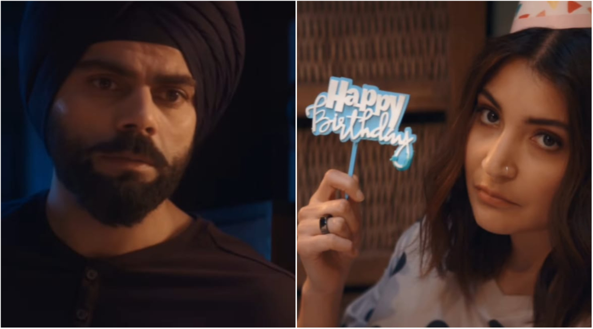 Anushka Sharma's birthday surprise for Virat Kohli gets spoiled in this  cute video, watch | Entertainment News,The Indian Express